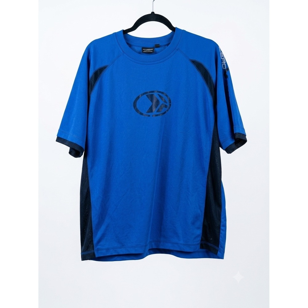 ZeroXposur Mens Active Wear T-Shirt Blue Mesh Training Top XL 86550-7